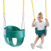 Toddler Swing Seat High Back Full Bucket Baby Swing with 150 lbs Support